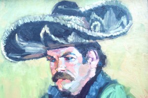 Sombrero - portrait by Phil Kantz