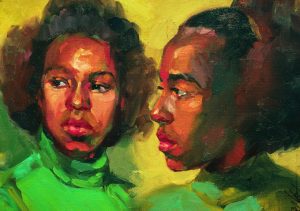 Double Study - oil on canvas by Phil Kantz